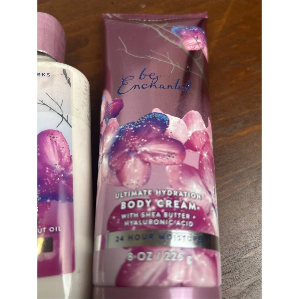bath & body works BE ENCHANTED Body Lotion & Ultimate Cream